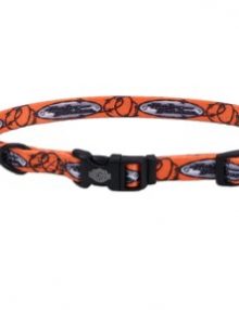 COLLAR PERRO HARLEY PLACA NARANJA