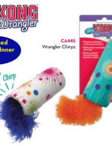 KONG Juguete Gato Peluche Wranglers