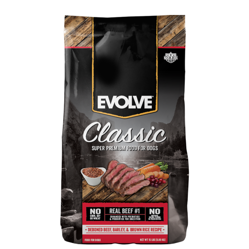 Evolve-Classic-Beef-DogFood 1